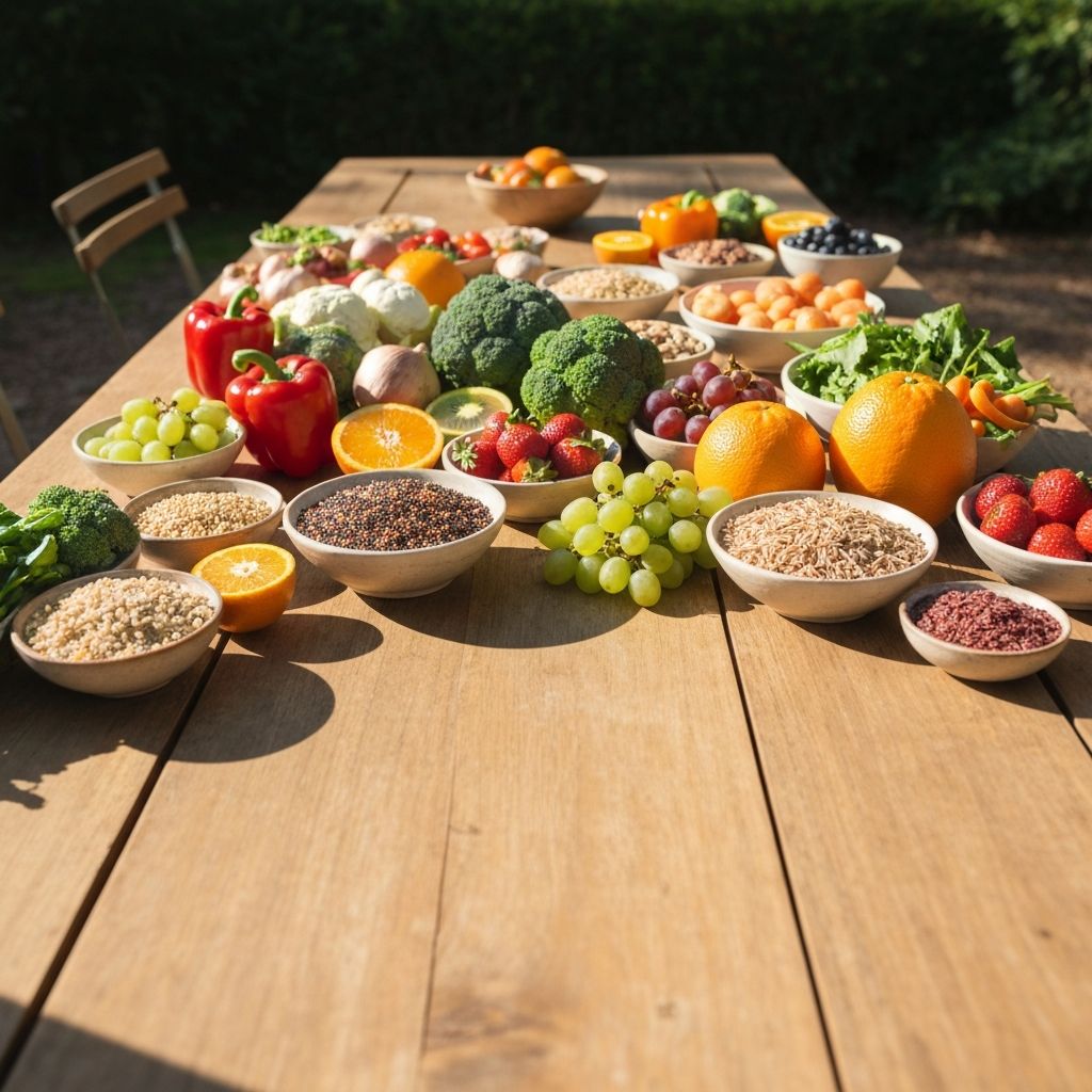 Mode de vie sain et alimentation équilibrée